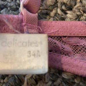 delicates Intimates & Sleepwear - Pink laced push up bra delicates Intimates & Sleepwear - Pink laced push up bra